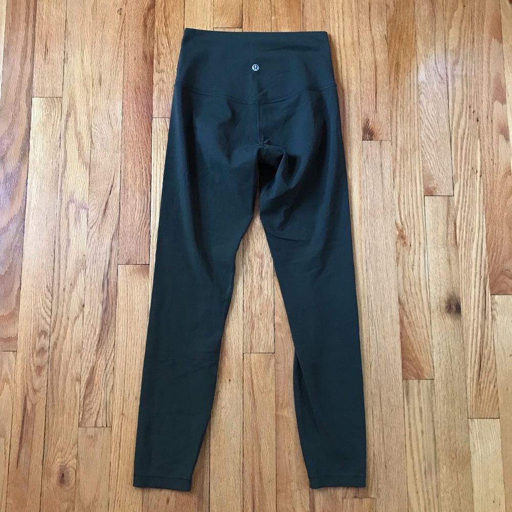 lululemon Dark Green Align ll High-Rise 25” Leggings 4